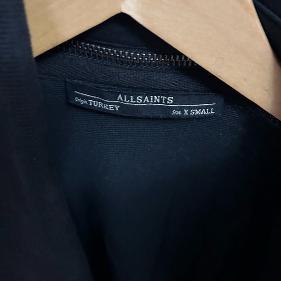 All Saints Dahlia Leath Jacket - Picture 4 of 7